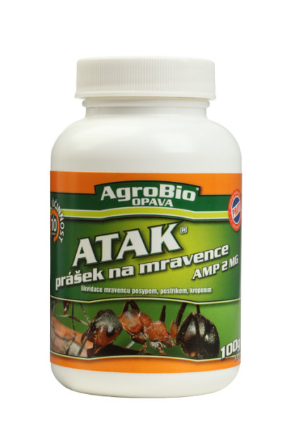 AgroBio ATAK Prášek na mravence AMP, 100 g