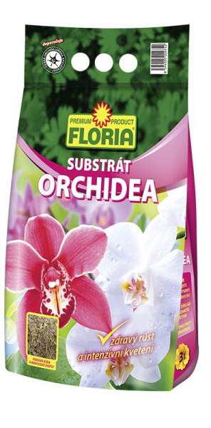 Agro CS FLORIA Substrát pro orchideje 3 l