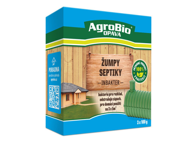 AgroBio INBAKTER Žumpy a septiky, 3x100 g