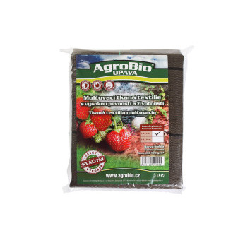 AgroBio HNĚDÁ tkaná textilie 100 g/m2, 1,6x10 m