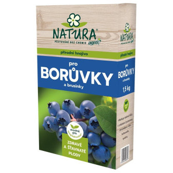 Agro CS NATURA Přírodní hnojivo pro borůvky a brusinky 1,5 kg
