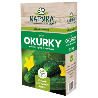 Agro CS NATURA Přírodní hnojivo pro okurky, cukety a dýně a melouny 1,5 kg