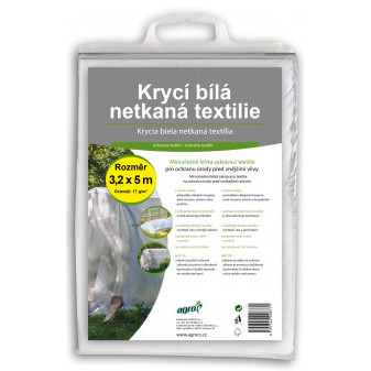 Agro CS Akční textilie bílá netkaná 3,2x5 m   netto cena - DOPRODEJ