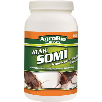 AgroBio ATAK Somi proti štěnicím a švábům, 100 g