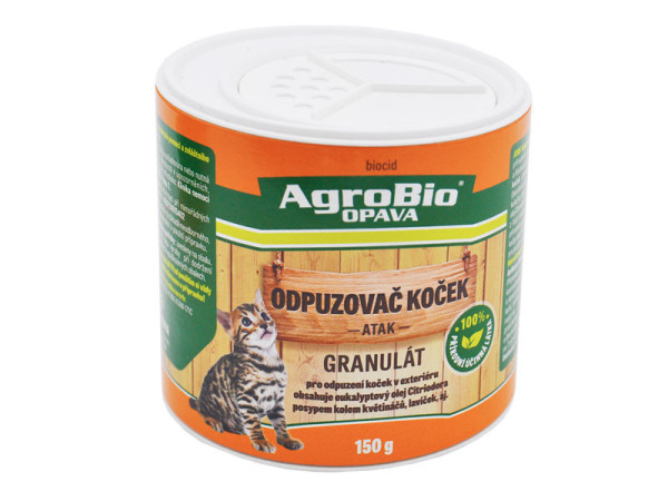 AgroBio ATAK ODPUZOVAČ koček - granulát, 150 g