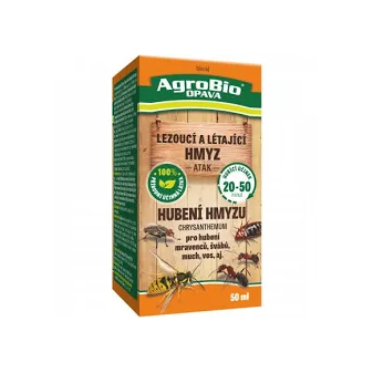 AgroBio ATAK Hubení hmyzu Chrysanthemum, 25 ml