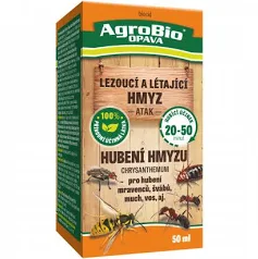 AgroBio ATAK Hubení hmyzu Chrysanthemum, 50 ml