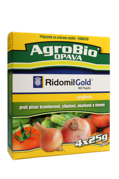 AgroBio RIDOMIL GOLD MZ PEPITE, 4x25 g