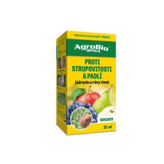 Obrázek produktu AgroBio PROTI strupovitosti a padlí (Sercadis), 30 ml