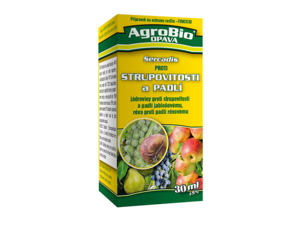 AgroBio PROTI strupovitosti a padlí (Sercadis), 30 ml