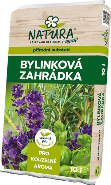 Agro CS NATURA Substrát bylinková zahrádka 10l