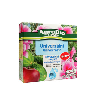 AgroBio Krystalické hnojivo Extra Univerzální, 400 g