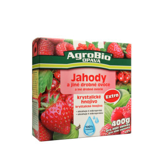 AgroBio Krystalické hnojivo Extra Jahody, 400 g