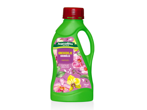 AgroBio FANTAZIE - Orchideje a bromélie, 250 ml