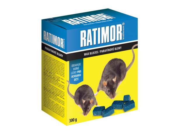 AgroBio Ratimor parafinové bloky, 300 g krab.