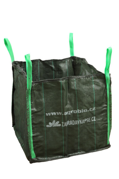 AgroBio VAK na zahradní odpad - zelený, 70x70x70 cm