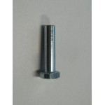 Hřídelka se závitem pro plastové kolečko pro sečení vyšší trávy.