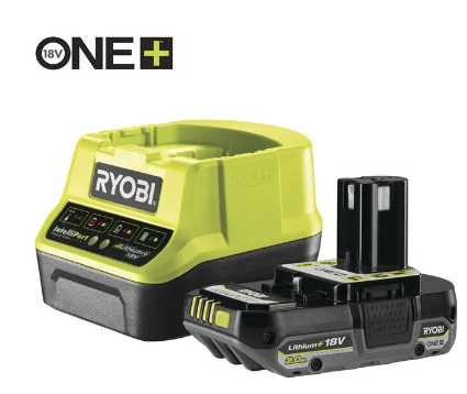 Ryobi RC18120-120C, 18V One Plus ™ 1 x  akumulátor 2, 0 Ah a nabíječka