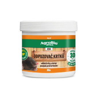 Obrázek produktu AgroBio ATAK ODPUZOVAČ krtků, 30 ks