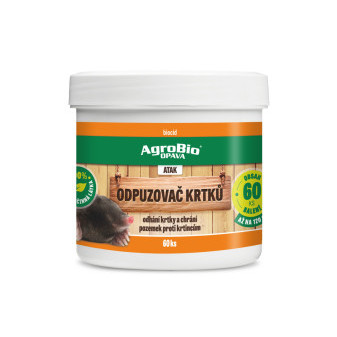 Obrázek produktu AgroBio ATAK ODPUZOVAČ krtků, 60 ks