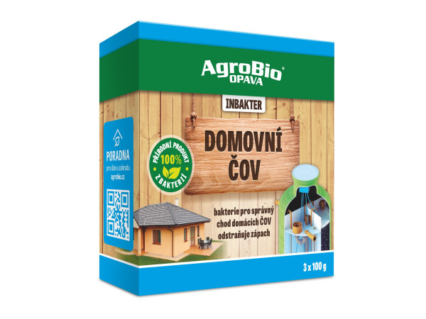 Obrázek produktu: AgroBio INBAKTER Domovní ČOV, 3x100 g