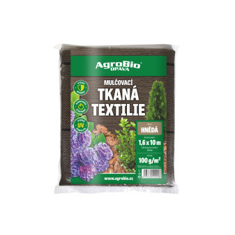 Obrázek produktu AgroBio HNĚDÁ tkaná textilie 100 g/m2, 1,6x10 m