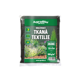 Obrázek produktu AgroBio ZELENÁ tkaná textilie 100 g/m2, 1,6x5 m