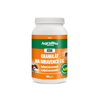 Obrázek produktu AgroBio ATAK Granulát na mravence CG, 100 g