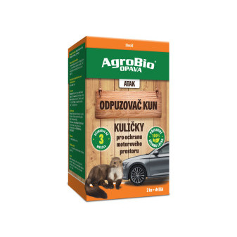 Obrázek produktu AgroBio ATAK ODPUZOVAČ kun kuličky, 2 ks