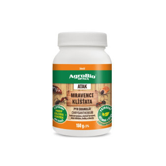 Obrázek produktu AgroBio ATAK PYR Granulát Chrysanthemum, 150 g