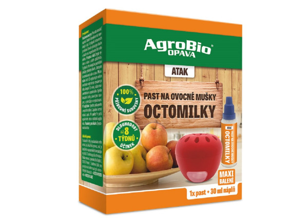 AgroBio ATAK Past na ovocné mušky - octomilky, 30 ml