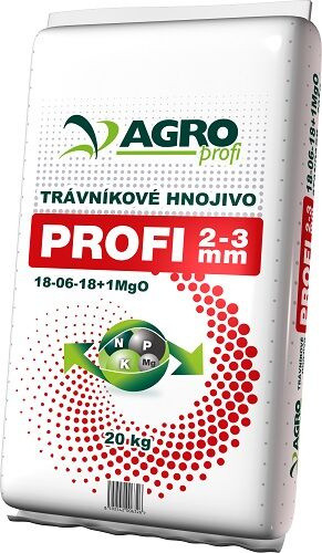 Obrázek produktu: Agro CS Profi - Trávníkové hnojivo special, 18-06-18+1MgO, 2 - 3 mm