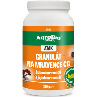 AgroBio ATAK Granulát na mravence CG, 100 g