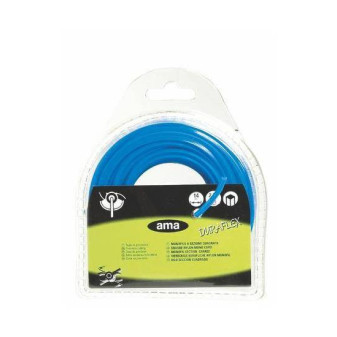 Struna DURAFLEX hranatá (4 hran), průměr 2,4 mm, délka 17 m, čtverec