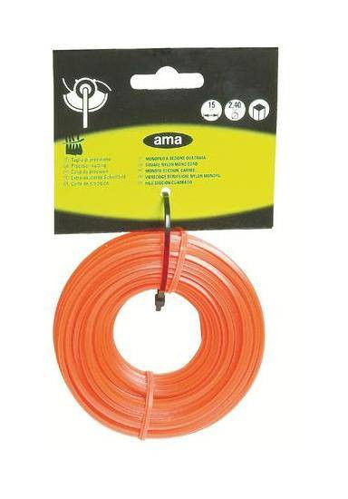 Struna hranatá (4 hran), průměr 2,7 mm, délka 15 m, čtverec