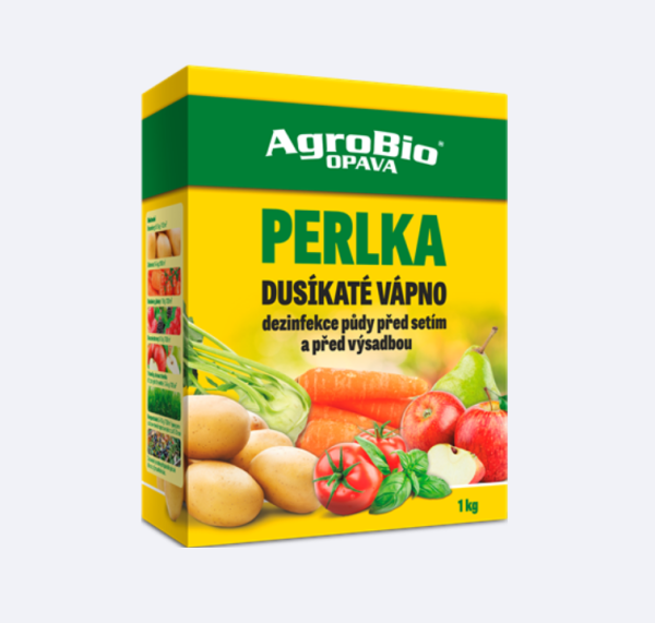AgroBio Dusíkaté vápno Perlka, 1 kg