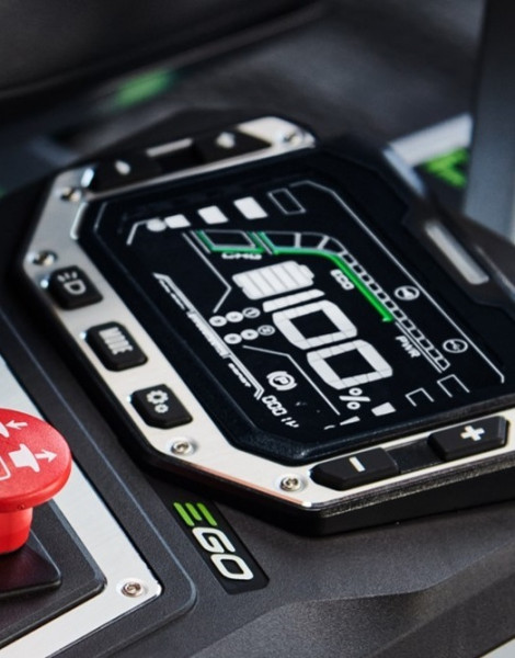 EGO AKU zahradní rider s nulovým poloměrem zatáčení EGO Z6, ZT4201E-L