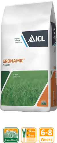 Hnojivo ICL Gronamic Presseder, 08-12-08+2MgO, 25 kg