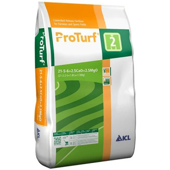 Hnojivo ICL ProTurf jarní, 21-05-06 +7CaO +2,5MgO, 25kg