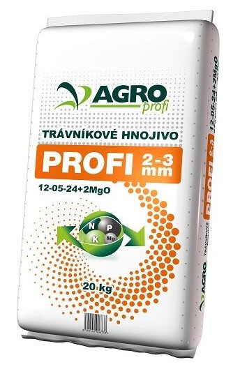 Agro CS Profi - Trávníkové hnojivo special, 12-05-24+2MgO, 2 - 3 mm