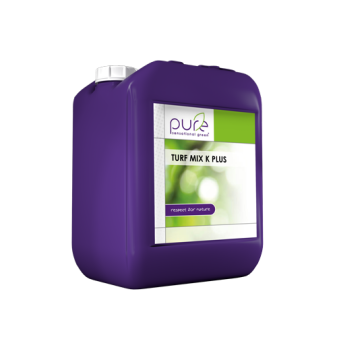 PURE Turf Mix K plus, tekuté hnojivo s vysokým obsahem draslíku NPK 0-0-15 +3Fe, 1 L