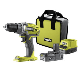 Ryobi R18DD3-120S 18V Akumulátorový vrtací šroubovák (1x2.0Ah)