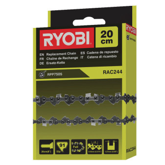 Ryobi RAC244 8'/20cm řetěz do elektrické síťové tyčové prořezávací pily