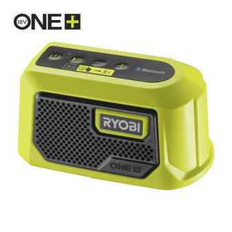 Ryobi RBTM18-0, 18V One Plus ™ mini Bluetooth reproduktor