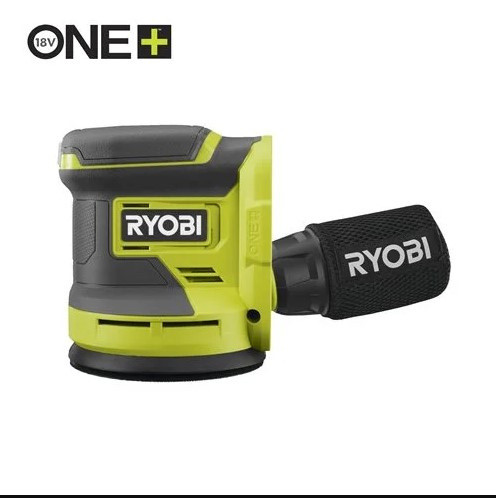Ryobi RROS18-0, 18V One Plus ™ excentrická bruska, rozměr brusné desky 125 mm