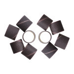 Ryobi RAR603-10, 10ks sada bursných pásů se zrnitostí 240