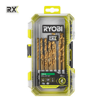 Ryobi RARXHG13 RX sada HSS-G vrtáků do kovu 13 ks