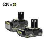 Obrázek produktu Ryobi RB18242X 18V ONE+™ 1x2.0Ah + 1x4.0Ah Li-Ion akumulátor