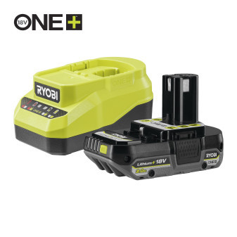 Ryobi RC18120A-120C 18V ONE+™ Sada akumulátoru 1x2.0Ah s nabíječkou