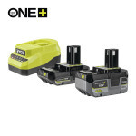 Obrázek produktu Ryobi RC18120A-242X 18V ONE+™ Sada akumulátorů 1x2.0Ah a 1x4.0Ah s nabíječkou